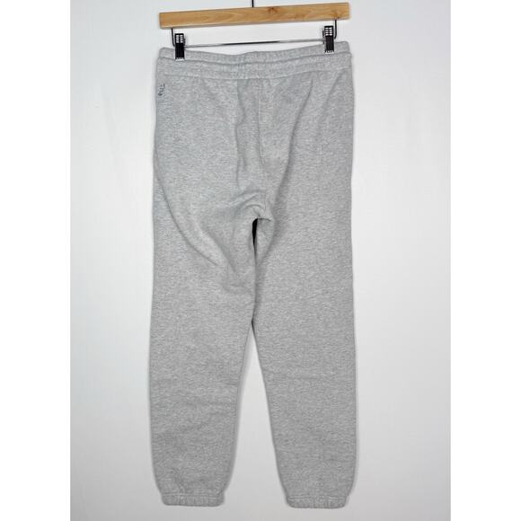 Aritzia TNA Small S Heather Chrome Gray Cozy Fleece Perfect Banded Jogger Cotton - Picture 2 of 11